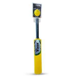 CRICKET PLASTIC BAT & BALL SET VX-333
