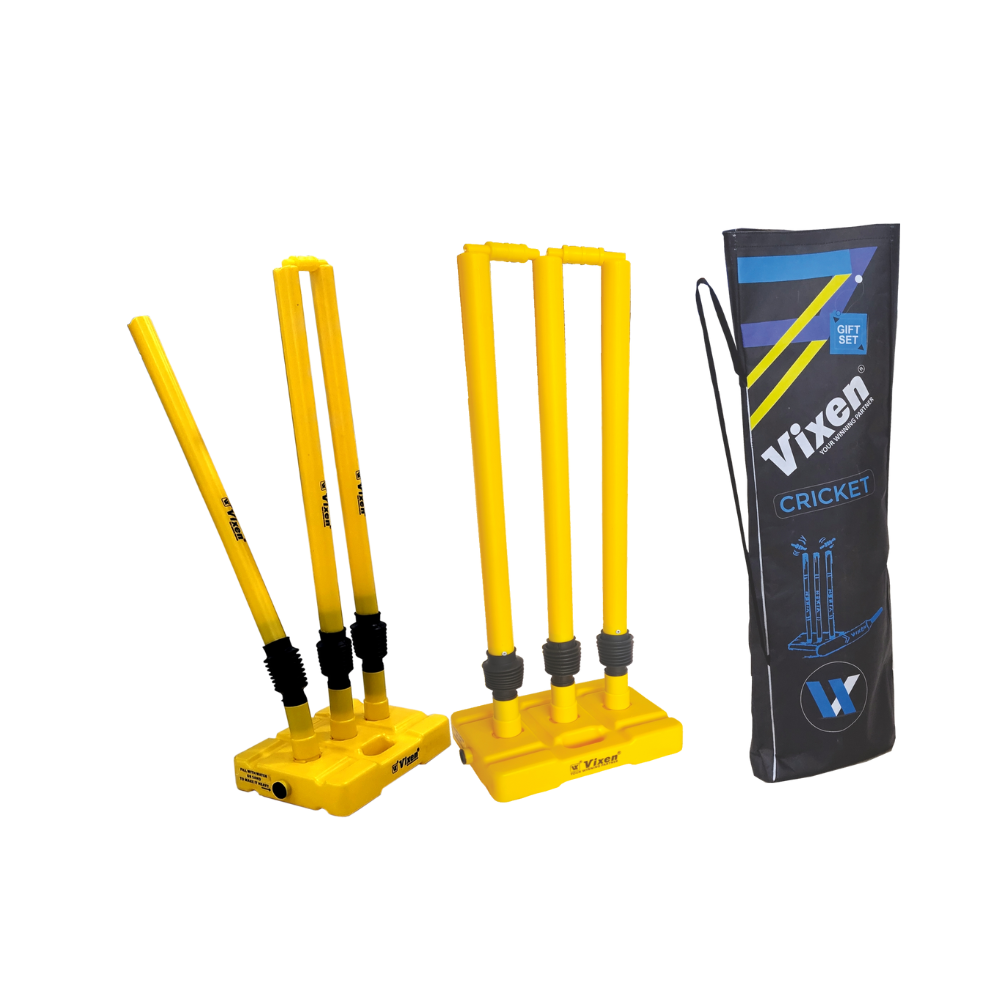 CRICKET SPRING RETURN PLASTIC STUMP SET SNIPER