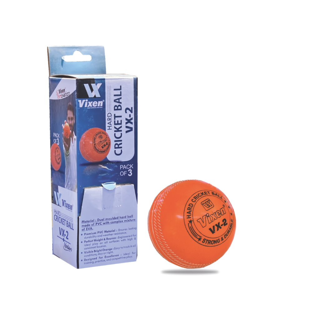 CRICKET BALL PVC VX-2 MEDIUM