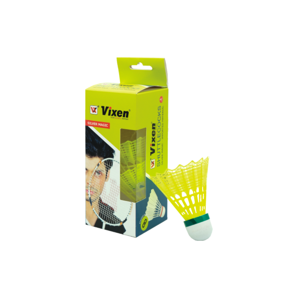 SHUTTLE COCK SILVER MAGIC X3