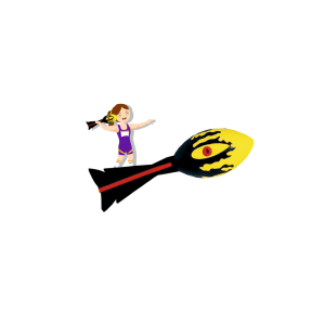 HOWLER JAVELIN WITH WHISTLE FOR KIDS