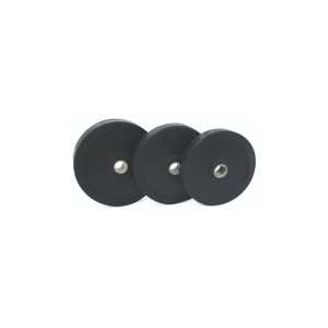 WEIGHT LIFTING RUBBER PLATES PREMIUM (NYLON BUSH)
