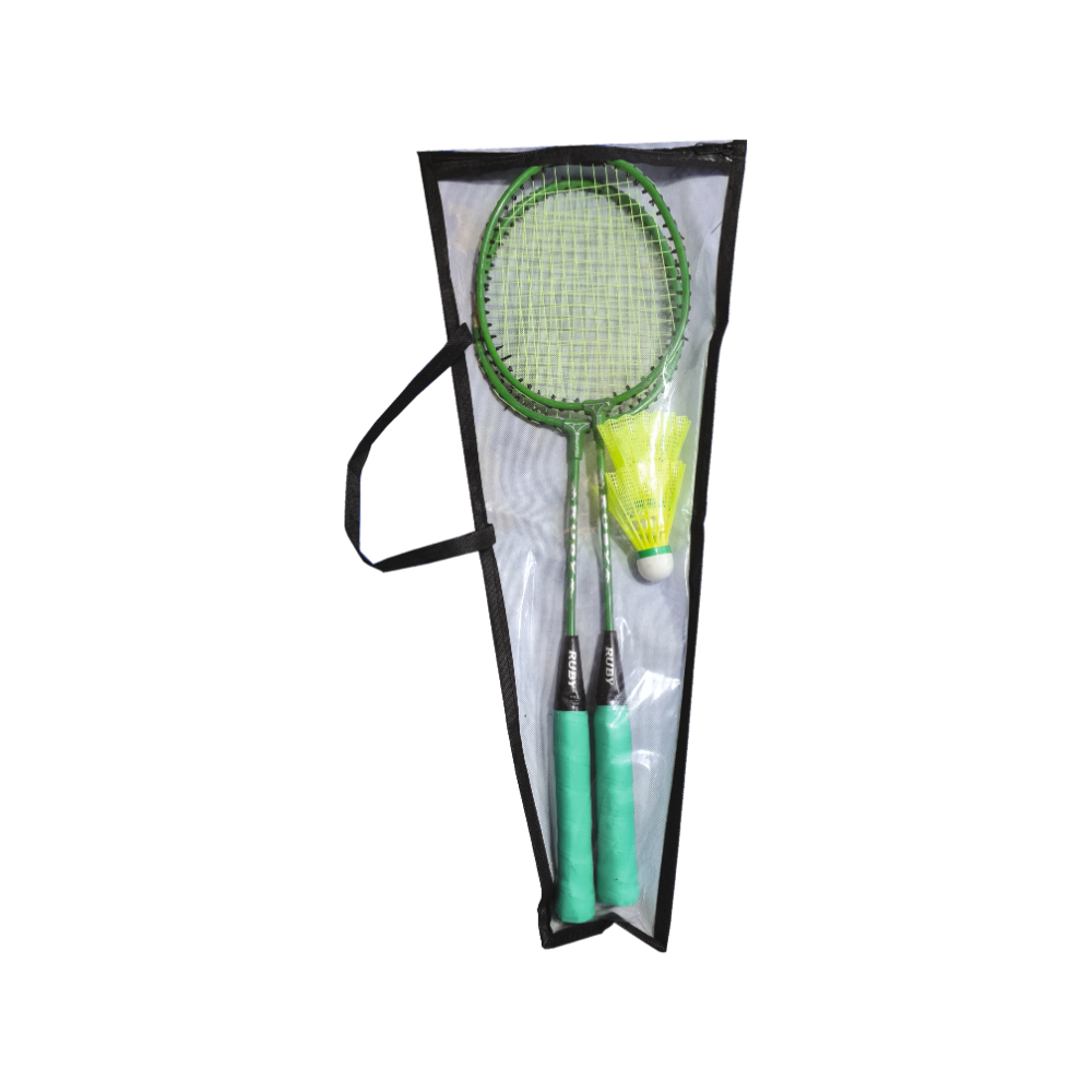 BADMINTON RACKET RUBY GIFT SET