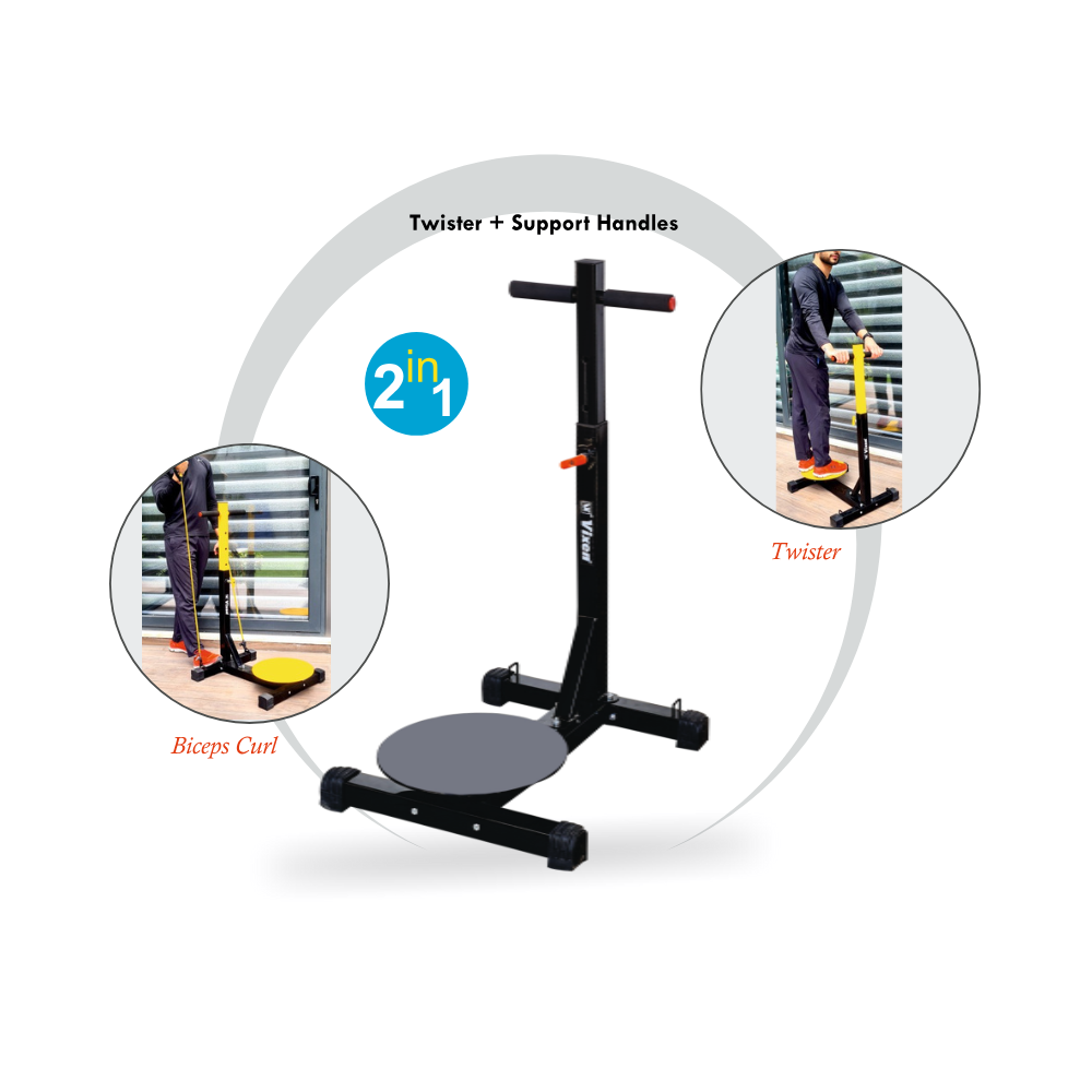 HEIGHT ADJUSTABLE TWISTER 3 IN 1
