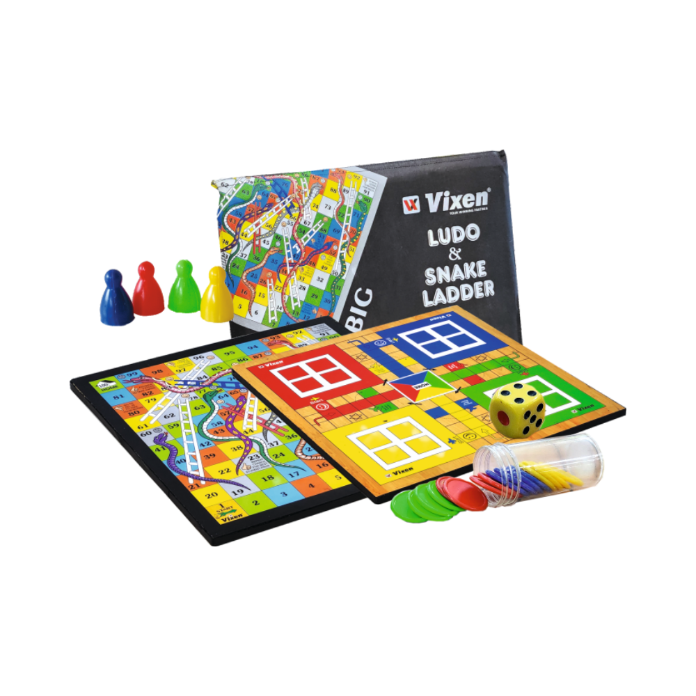 LUDO & SNAKE LADDER XING  BIG 16"  10 MM