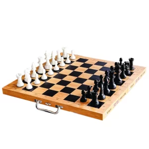 CHESS BOARD FOLDABLE TMQ WITH TOURNAMENT COINS